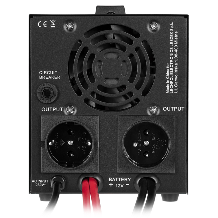 UPS CENTRALE TERMICE SINUS PUR 1000VA 700W 12V REBEL [4]