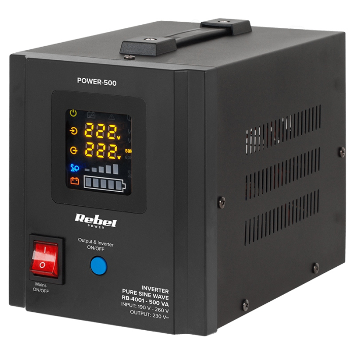 UPS CENTRALE TERMICE SINUS PUR 500VA 300W 12V REBEL [2]