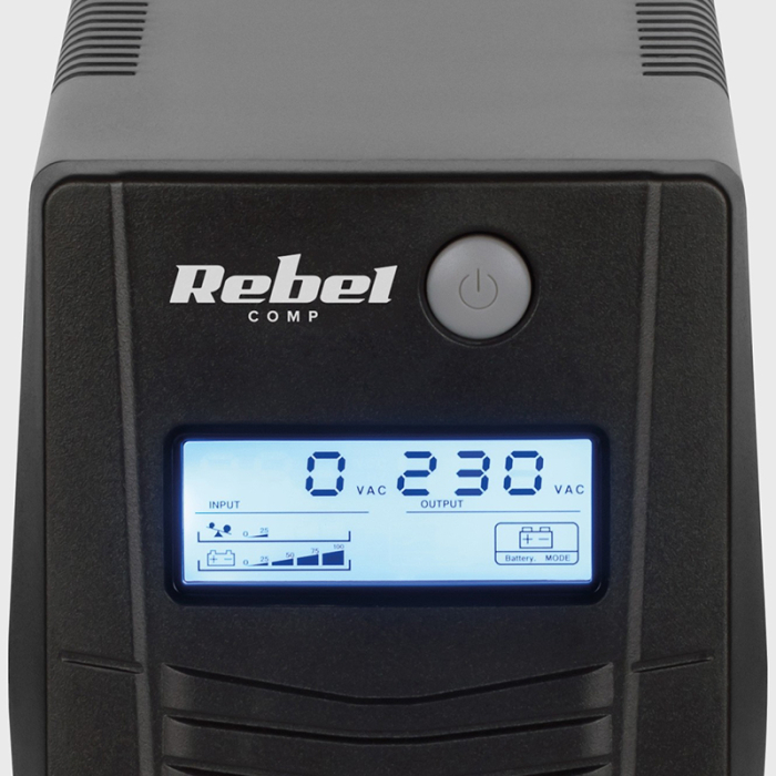 UPS OFFLINE NANOPOWER PLUS 850 (850VA/480W) REBEL [7]