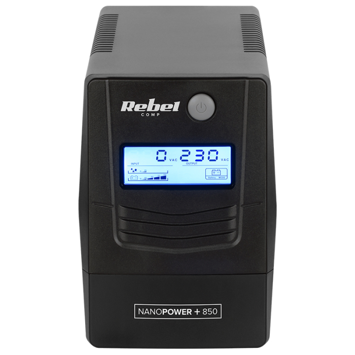 UPS OFFLINE NANOPOWER PLUS 850 (850VA/480W) REBEL [5]