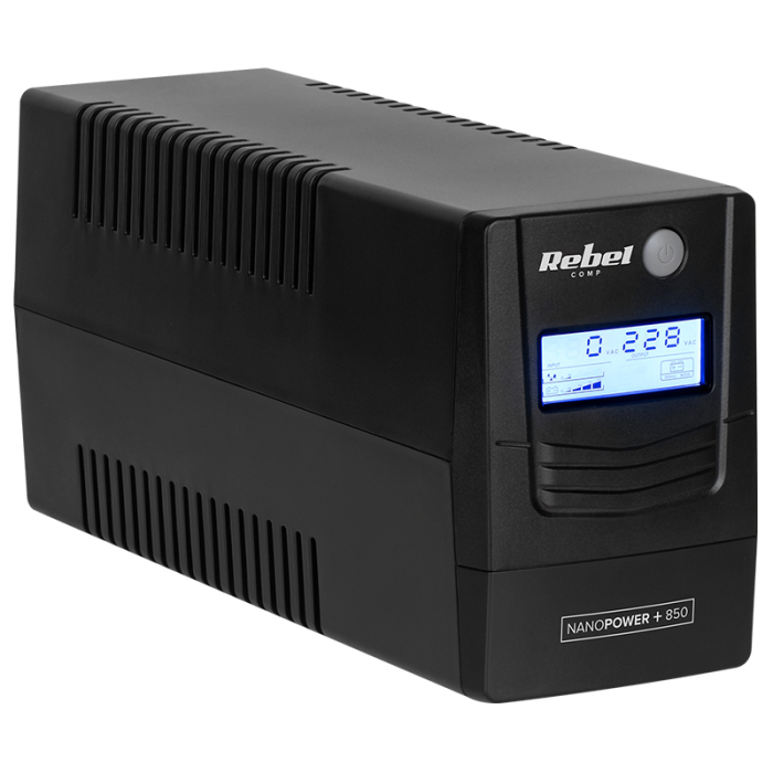 UPS OFFLINE NANOPOWER PLUS 850 (850VA/480W) REBEL [2]