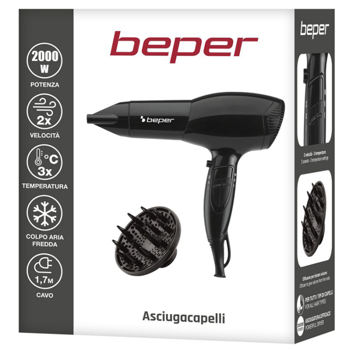 USCATOR DE PAR 2000W TURBO TOUCH BEPER [3]