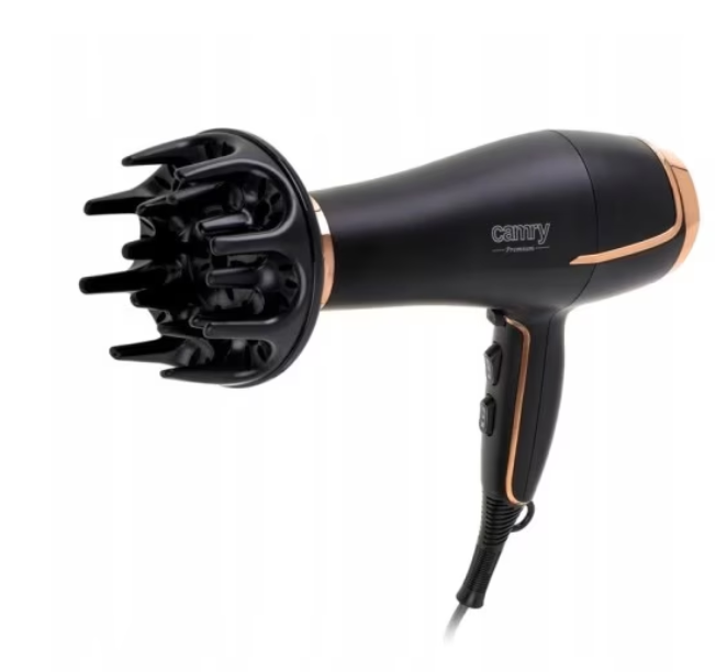 Uscator de par cu difuzor Camry CR 2255, Putere 2200W [2]