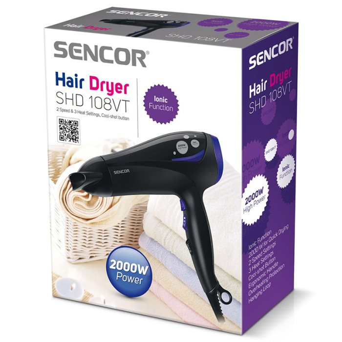 USCATOR PAR IONIZARE 2000W SENCOR [4]