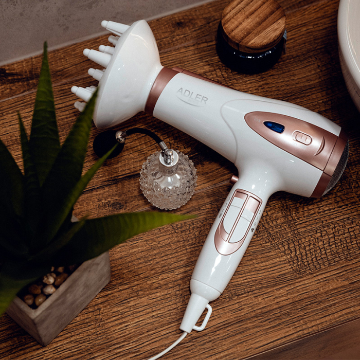 USCATOR PAR IONIZARE 2200W AD 2248 ALB ADLER [6]