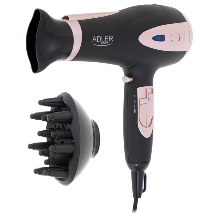 USCATOR PAR IONIZARE 2200W AD 2248 NEGRU ADLER [7]