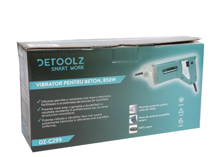 Vibrator pentru beton, 850W [5]