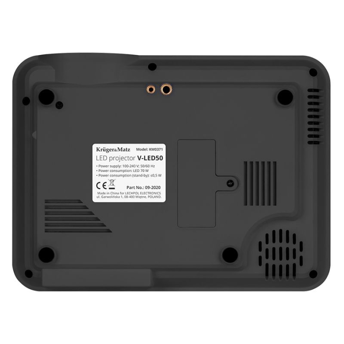 VIDEOPROIECTOR LED HOME V-LED50 KRUGER&MATZ [7]