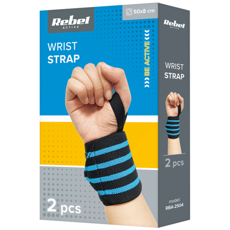 2 BENZI STRANGERE INCHEIETURA WRIST WRAP REBEL ACTIVE [6]
