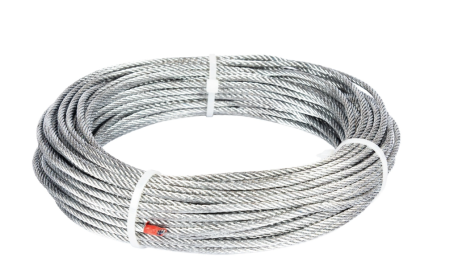 Construcții - Cablu otel zincat Micul Fermier, diametru 3mm, lungime 25m
