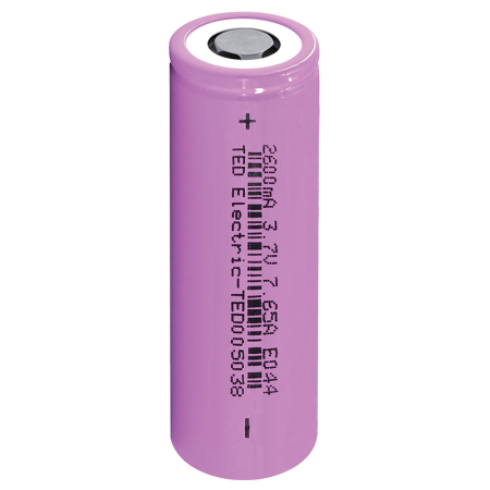 ACUMULATOR 18650 2.6A 3.7V TED [1]