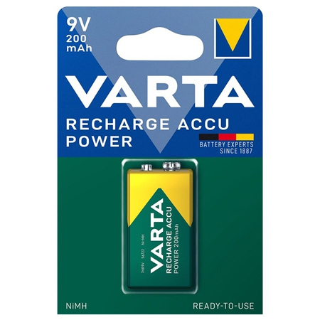 Acumulatori - ACUMULATOR 9V 200MAH VARTA