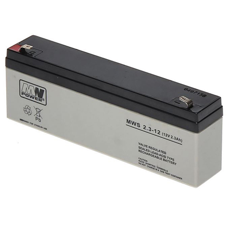 Acumulatori - ACUMULATOR STATIONAR AGM VRLA 12V 2.3AH MWS