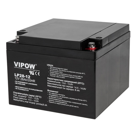 Acumulatori - ACUMULATOR STATIONAR AGM VRLA 12V 28AH VIPOW