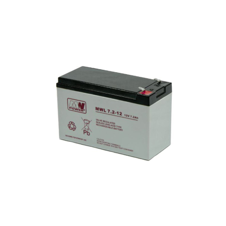ACUMULATOR STATIONAR AGM VRLA 12V 7.2AH MWL [1]