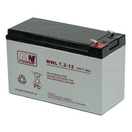 UPS și Acumulatori Centrale - ACUMULATOR STATIONAR AGM VRLA 12V 7.2AH MWL