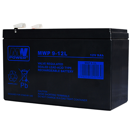 UPS și Acumulatori Centrale - ACUMULATOR STATIONAR AGM VRLA 12V 9AH MWP