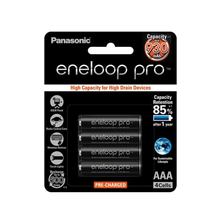 ACUMULATORI AAA 930MAH PANASONIC ENELOOP PRO [1]