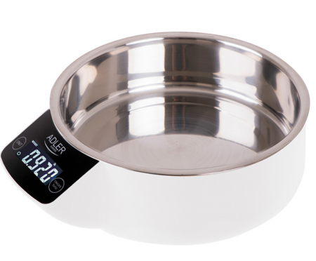 Electrocasnice bucatarie - cantar-bucatarie-adler-ad3166-cu-bol-metalic