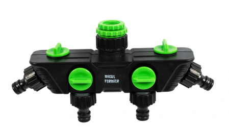Adaptor robinet 1/2" cu 4 ieșiri – Micul Fermier MF-IR3013-G01 [1]