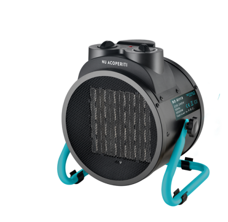 Aeroterme - Aeroterma electrica ceramica Detoolz, DZ-EI113, 25/1500/3000 W, PTC, metal