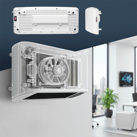 AEROTERMA TIP CORTINA DISPLAY LED TELECOMANDA 2000W [4]