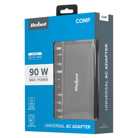 ALIMENTATOR LAPTOP AUTOMAT 90W 18.5-20V REBEL [3]