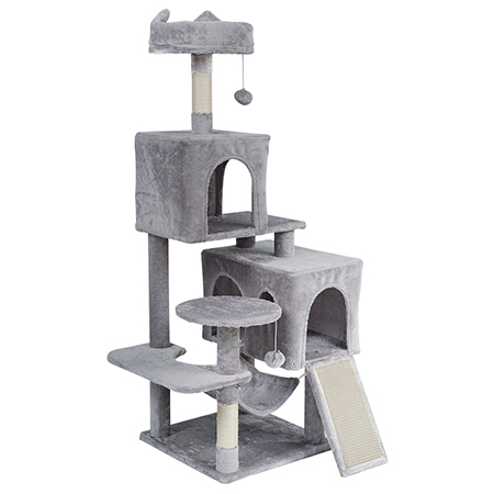 Pet Shop - ANSAMBLU DE JOACA PISICI 45X45X137 CM REBEL ANIMALS