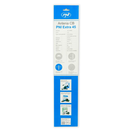 ANTENA CB PNI EXTRA 45 CU MAGNET INCLUS SWR 1.0 [3]