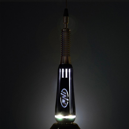 ANTENA CB PNI LED 2000, LUNGIME 90 CM, ILUMINARE IN TIMPUL EMISIEI, CU MAGNET INCLUS [7]