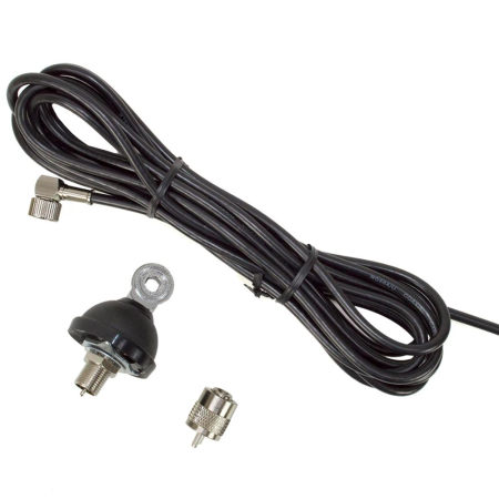 ANTENA CB PNI S75 CU FLUTURE, CU MONTURA, CABLU SI MUFA PL [7]