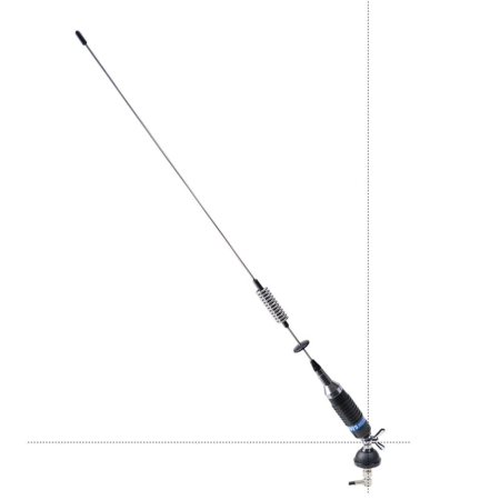 ANTENA CB PNI S75 CU FLUTURE, CU MONTURA, CABLU SI MUFA PL [6]