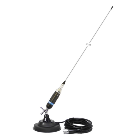 ANTENA RADIO CB PNI S9 CU FLUTURE. 120CM. CU MAGNET [1]