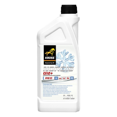 ULEIURI, LICHIDE SI CHIMICE - ANTIGEL CONCENTRAT KROSS NORDIS G12+ - 1.5 L