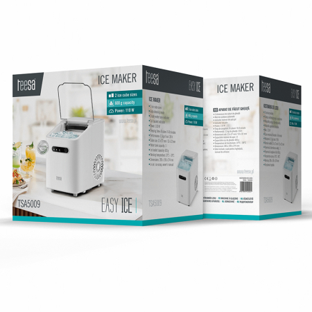 APARAT CUBURI GHEATA 11KG 1L 110W EASY ICE TEESA [8]