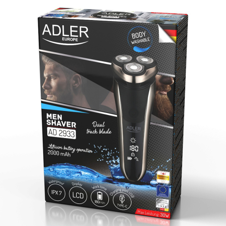 APARAT DE RAS ROTATIV 3 CAPETE ADLER [9]