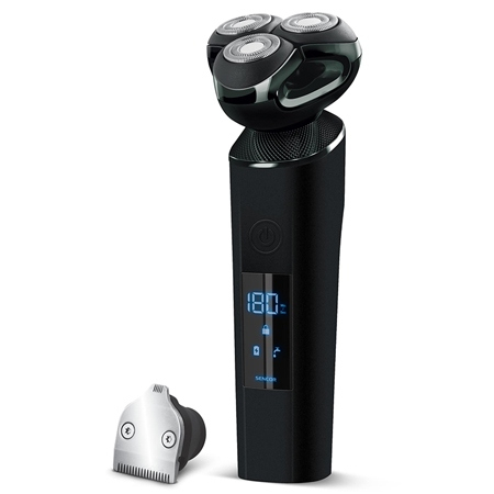 Aparate de ras electrice - APARAT DE RAS ROTATIV NEGRU SENCOR