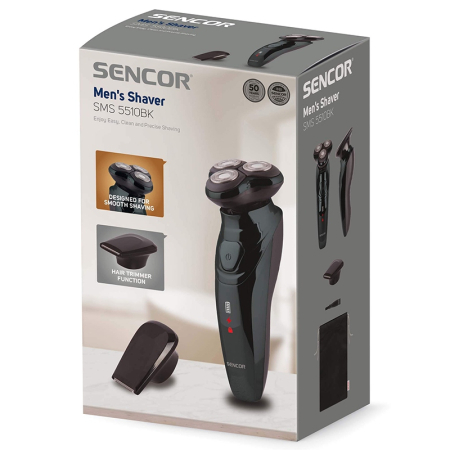 APARAT DE RAS ROTATIV NEGRU SENCOR [10]