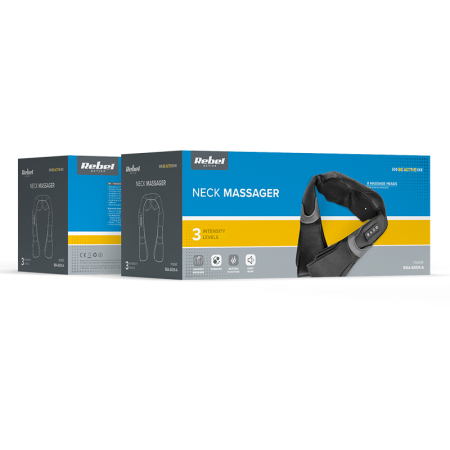 APARAT MASAJ SHIATSU ZONA CERVICALA CU INCALZIRE REBEL [3]