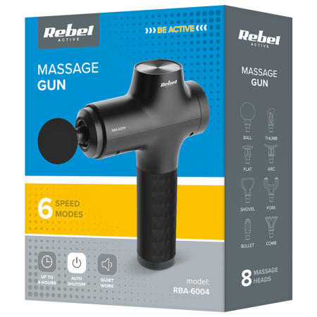 APARAT MASAJ TIP PISTOL 60W REBEL ACTIVE [9]