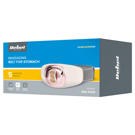 APARAT MASAJ ZONA ABDOMINALA CU INCALZIRE REBEL ACTIVE [6]