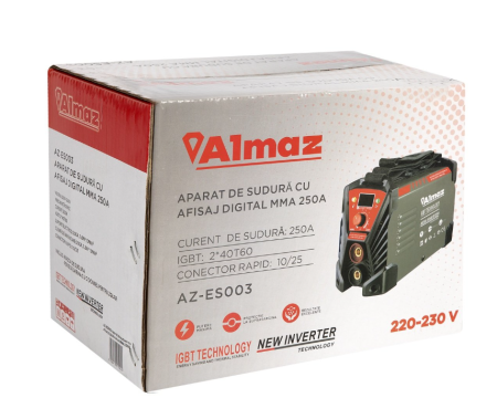 Aparat sudura Almaz, MMA, intensitate maxima 250A, afisaj digital, energy-saver [4]