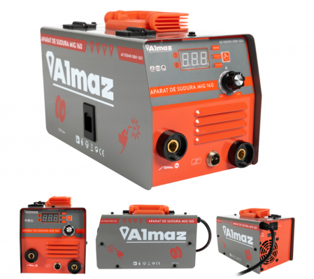 Aparat sudura Almaz, MMA+MIG+MAG, intensitate maxima 160A, afisaj digital  AZ-ES040-S001-G01 [2]