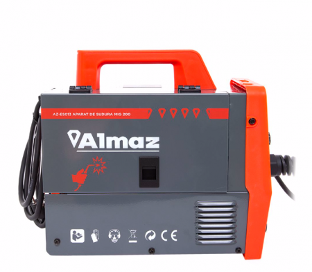 Aparat sudura Almaz, MMA+MIG+MAG+LiftTig, intensitate maxima 200A, afisaj digital  AZ-ES013 [1]