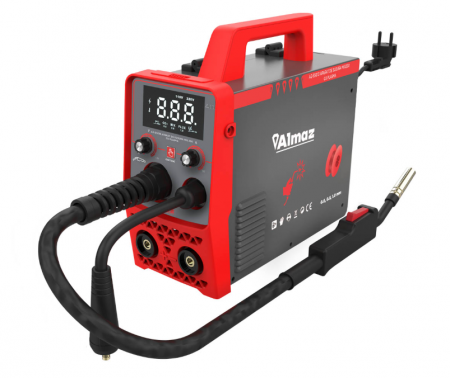 Aparate de sudura - Aparat sudura Almaz, MMA+MIG+MAG+LiftTig, intensitate maxima 200A, afisaj digital  AZ-ES013