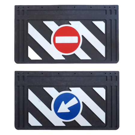 ALTE ACCESORII DE EXTERIOR - APARATORI NOROI CAMION 3D 36X64 CM SET 2 BUC
