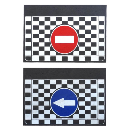 ALTE ACCESORII DE EXTERIOR - APARATORI NOROI CAMION 3D 40X45 CM SET 2 BUC