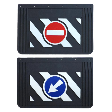 ALTE ACCESORII DE EXTERIOR - APARATORI NOROI CAMION 3D 60X40 CM SET 2 BUC