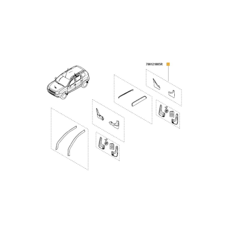 ACCESORII EXTERIOR - APARATORI NOROI SPATE