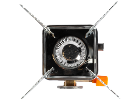 Aragaz camping Micul Fermier, putere termica 2.8 kW, aprindere piezo-electrica, compatibil rezerva gaz spray, 95*95mm [6]